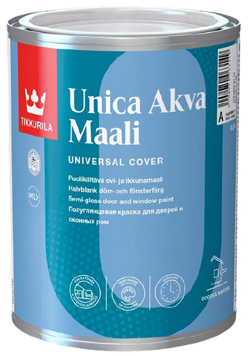 Tikkurila UNICA AKVA MAALI farba na okná a dvere