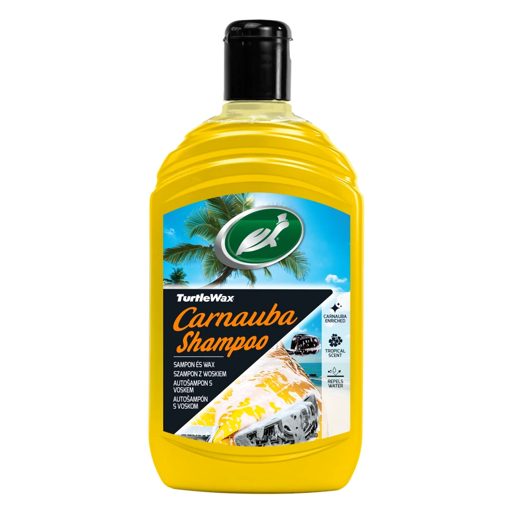Turtle Wax Carnauba Wash & Wax Autošampón s voskom 500ml