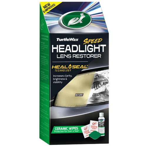 Turtle Wax Speed Headlight Lens Restorer Kit