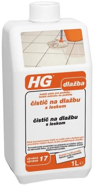 HG115 čistič na dlažbu s leskom