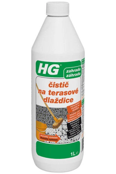 HG183 čistič na terasové dlaždice