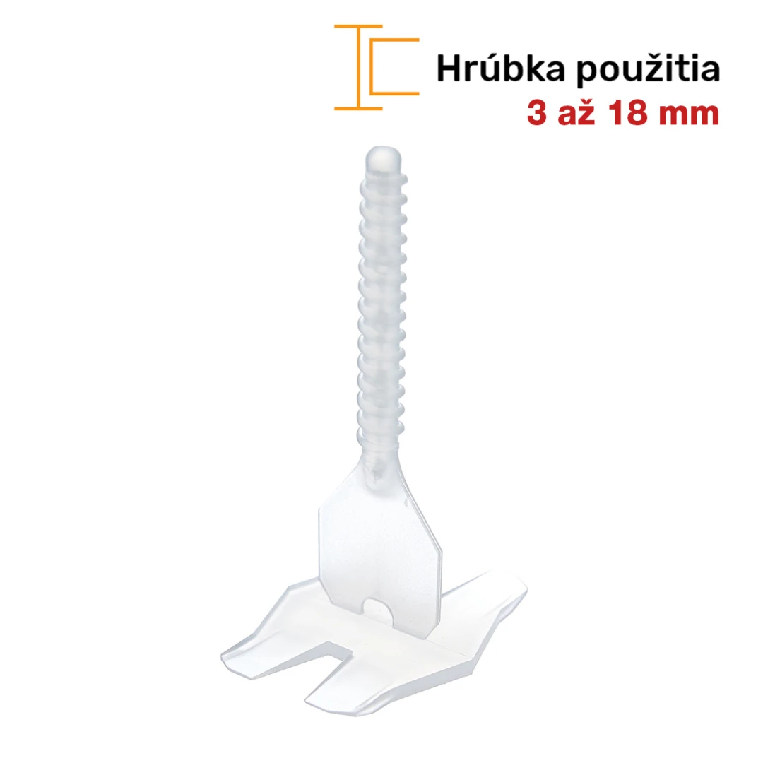 LEVELYS závity 1mm priame 100ks