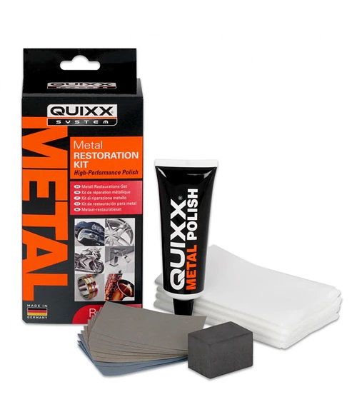 Quixx Metal Restoration KIT Sada na leštenie kovu a chrómových líšt