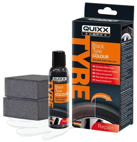Quixx Black Tyre Colour Čierny lesk na pneu