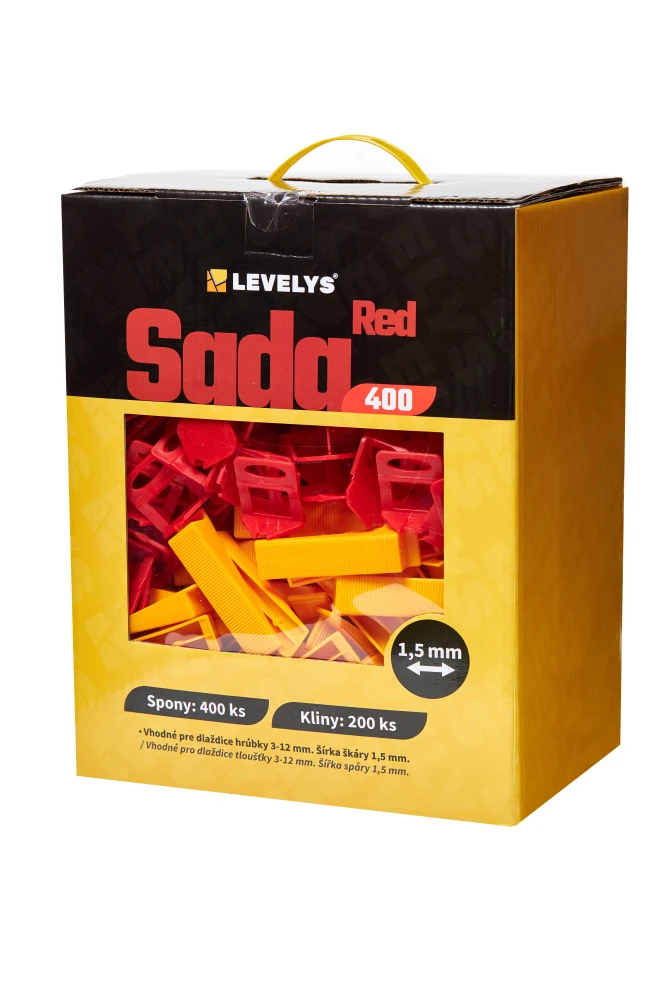 LEVELYS Sada RED 400 - 1,5mm