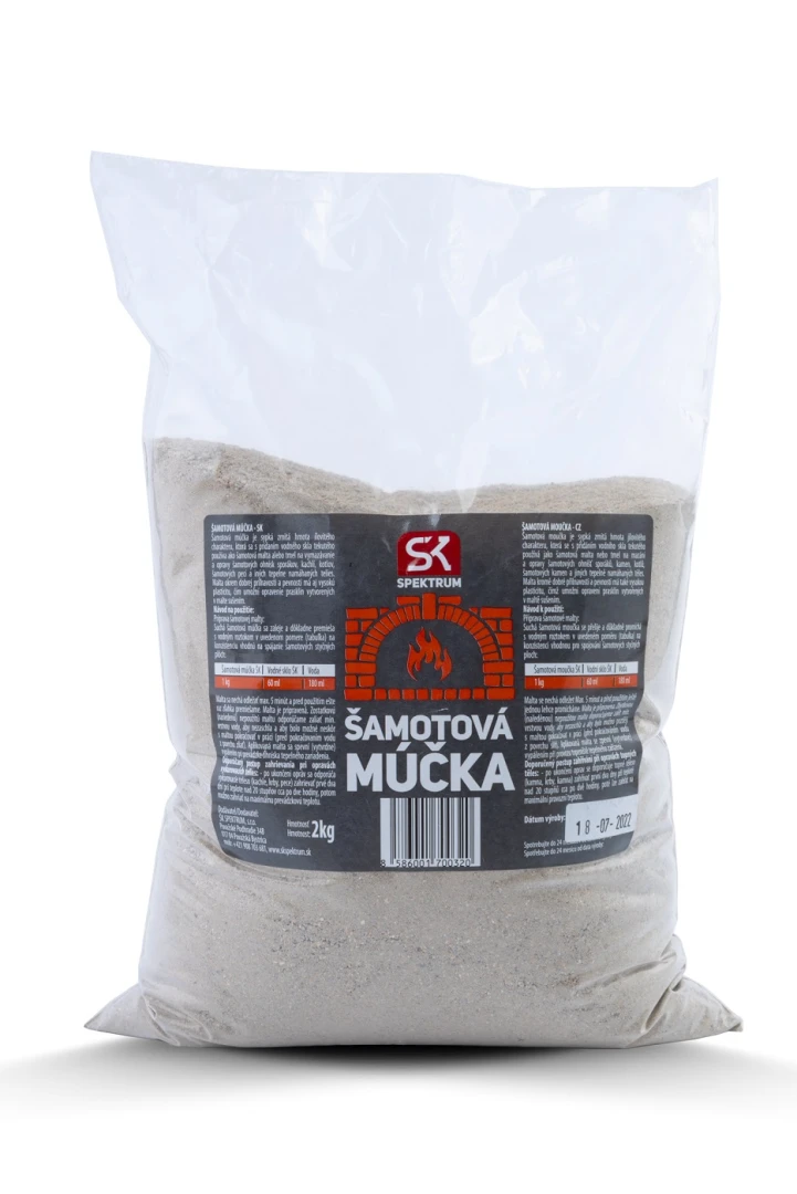 Šamotová múčka, 2 kg