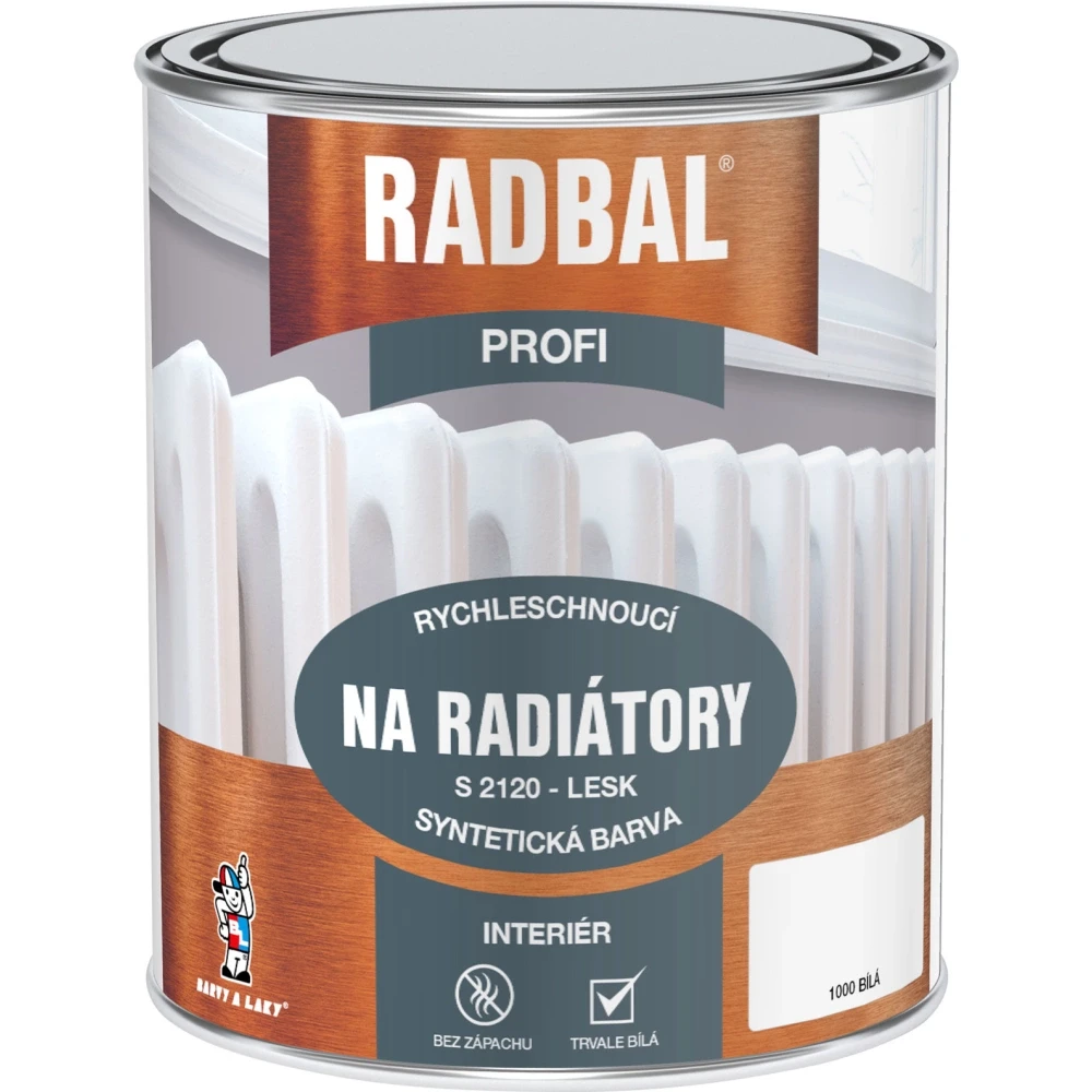 RADBAL Profi S2120, farba na radiátory 