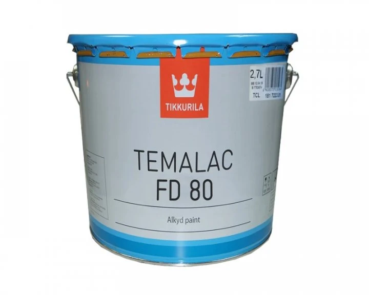 Tikkurila TEMALAC FD 80 - lesklý náter na oceľové povrchy