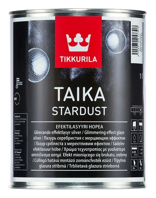 Tikkurila TAIKA STARDUST glazúra s ligotavým efektom
