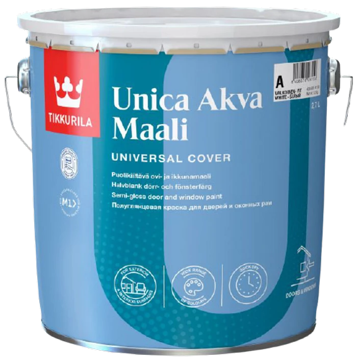 Tikkurila UNICA AKVA MAALI farba na okná a dvere