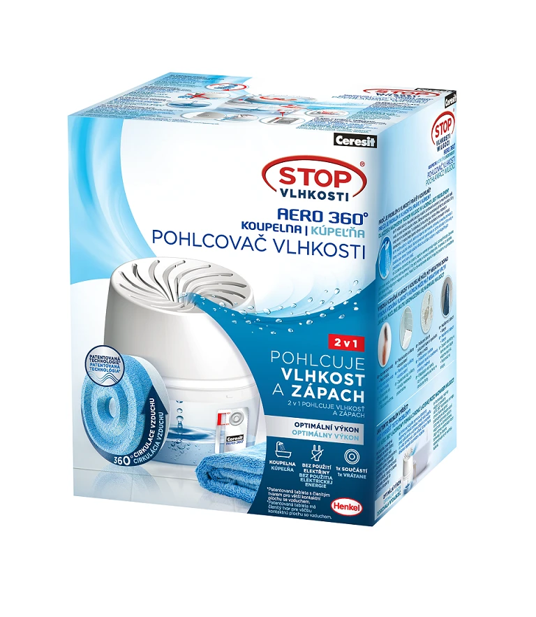 Ceresit stop vlhkosti Aero 360° do kúpeľne