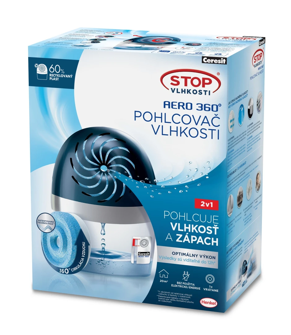 Ceresit stop vlhkosti Aero 360° prístroj