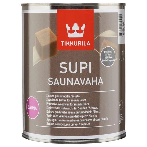 Tikkurila SUPI SAUNAVAHA ochranný vosk do sáun