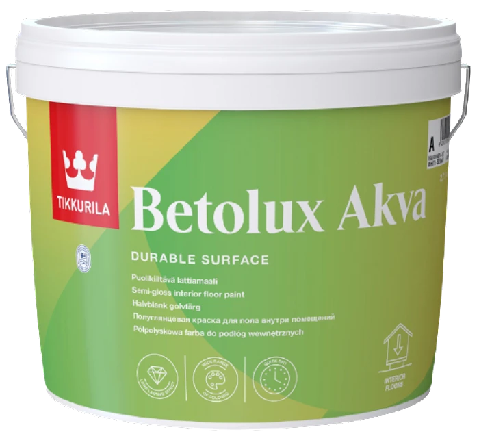 Tikkurila BETOLUX AKVA farba na podlahy