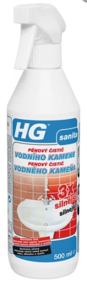 HG605 penový čistič vodného kameňa 3x silnejší