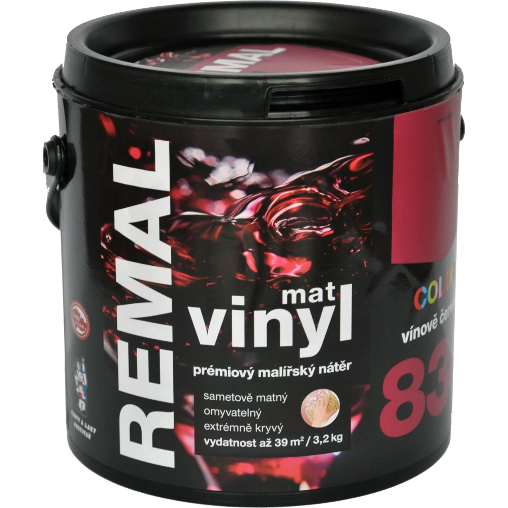 REMAL Vinyl Color, umývateľná maliarska farba