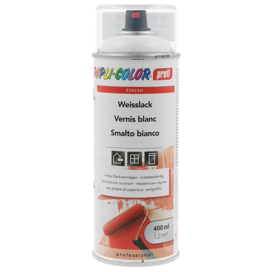 Dupli Color PROFI White lacque - krycí lak