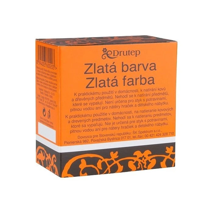 Drutep Farba zlatá 5 g - vyradené