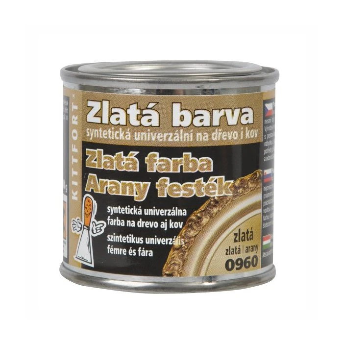 Zlatá farba 80 g