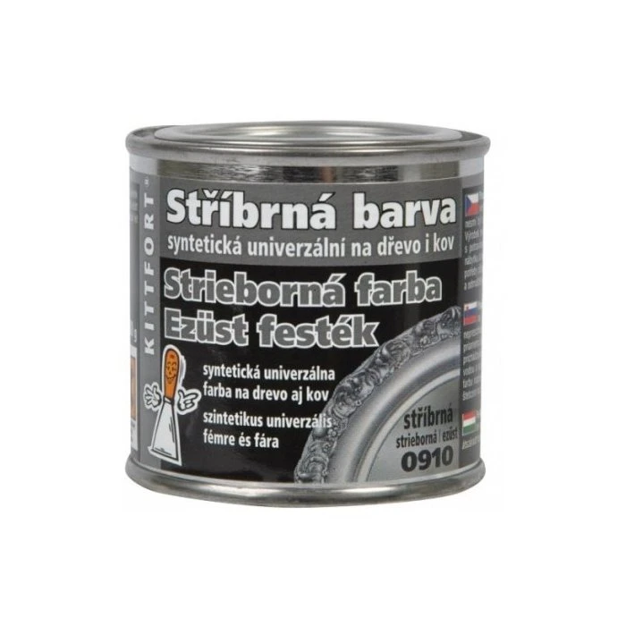 Strieborná farba 80 g