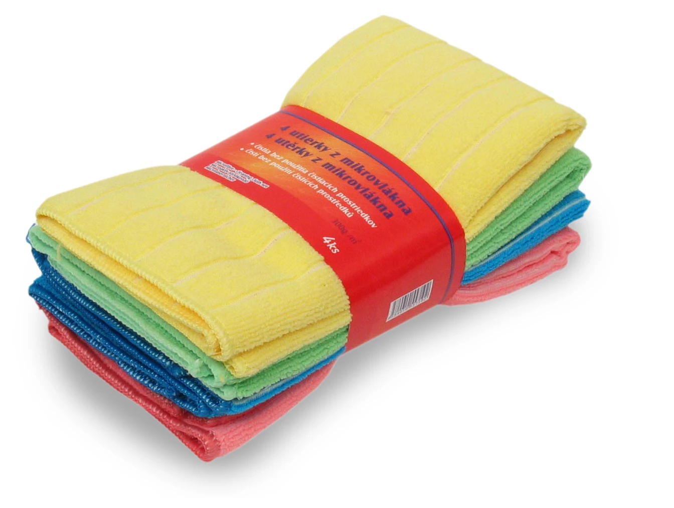 Prachovka mikrovlákno 250g, 40x50, 4ks