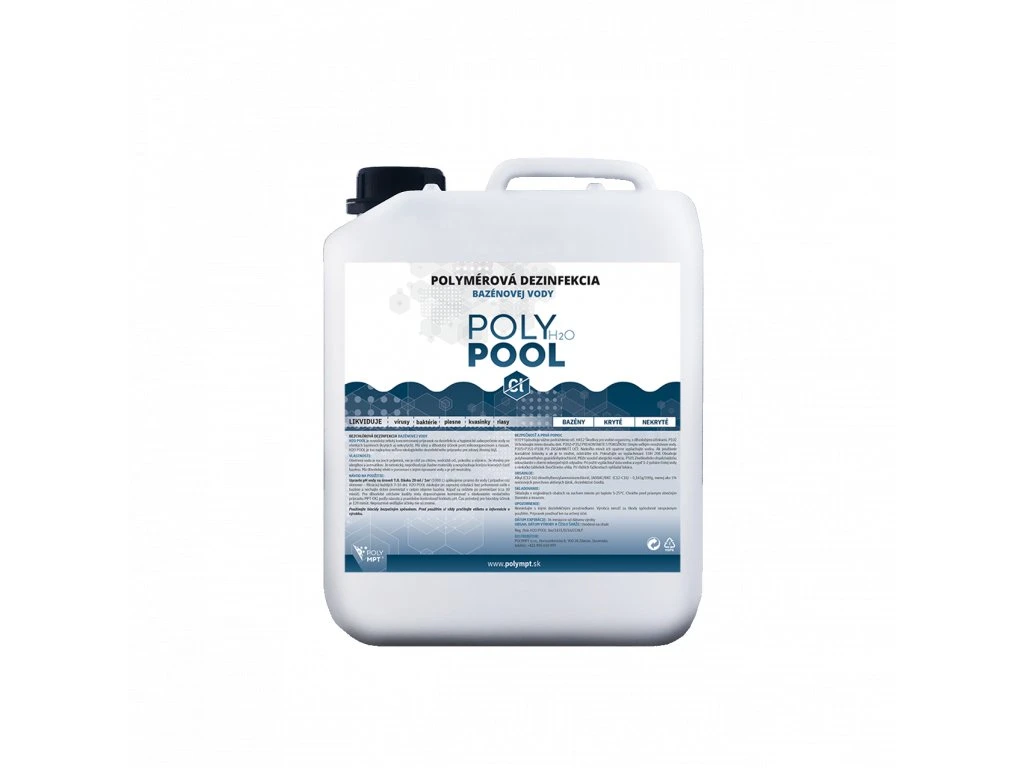POLY POOL Bezchlórová dezinfekcia bazénovej vody