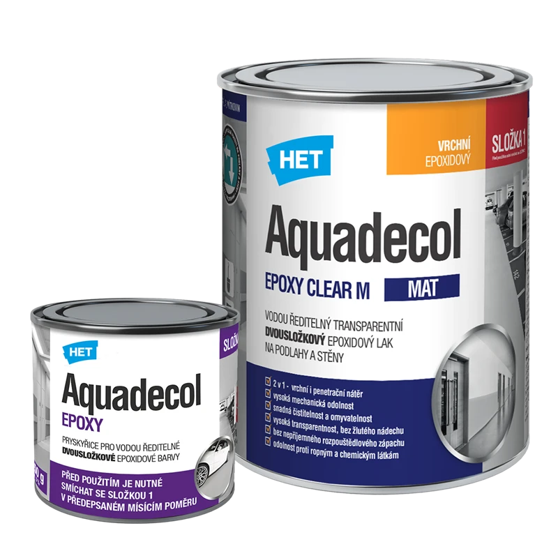 HET Aquadecol Epoxy Clear M lak