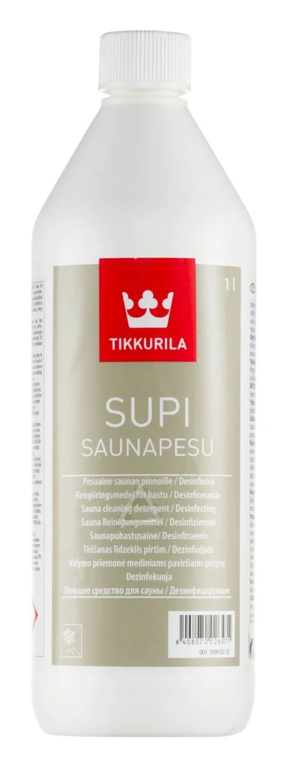 Tikkurila SUPI SAUNAPESU čistič povrchov v saunách