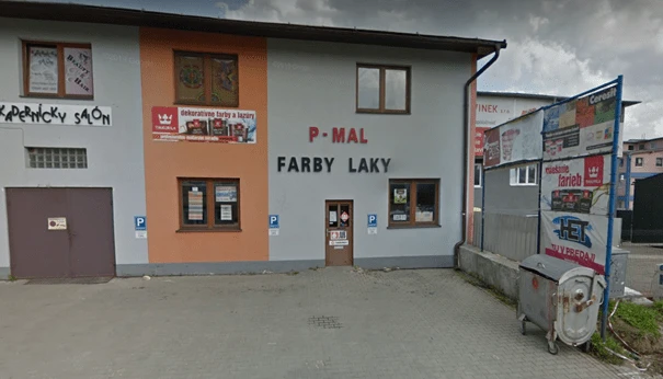 Farby, laky P-mal