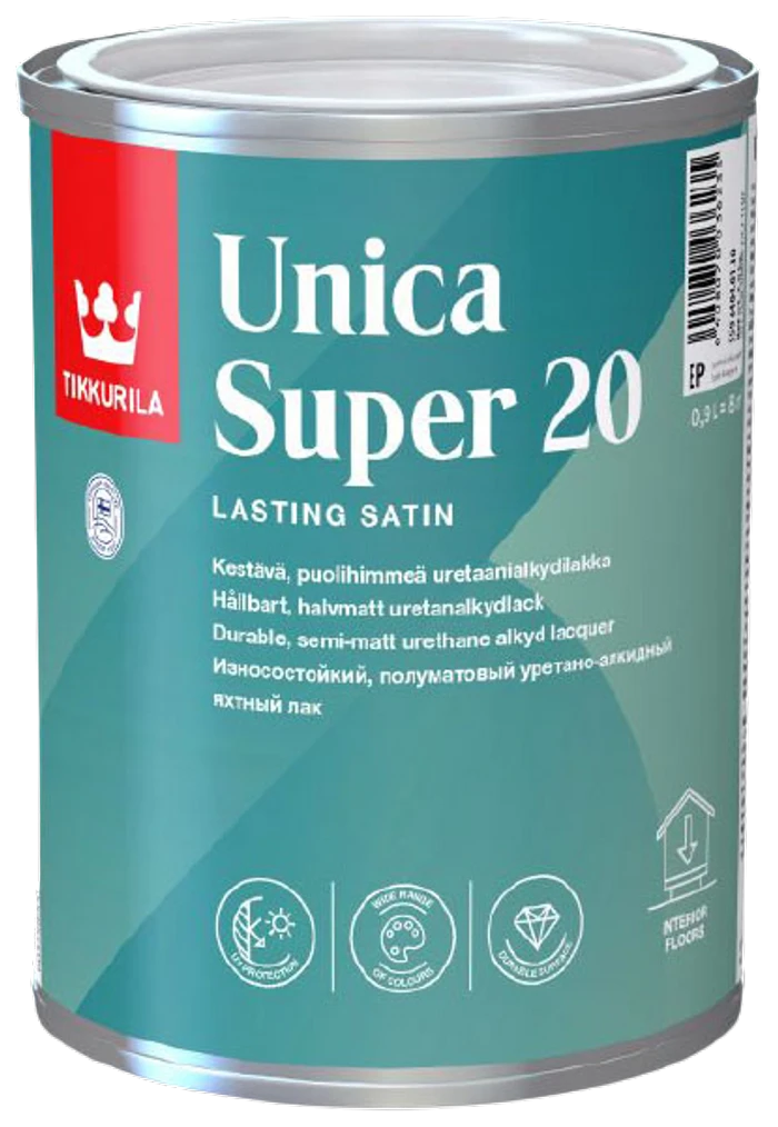 Tikkurila UNICA SUPER 20 polomatný lak