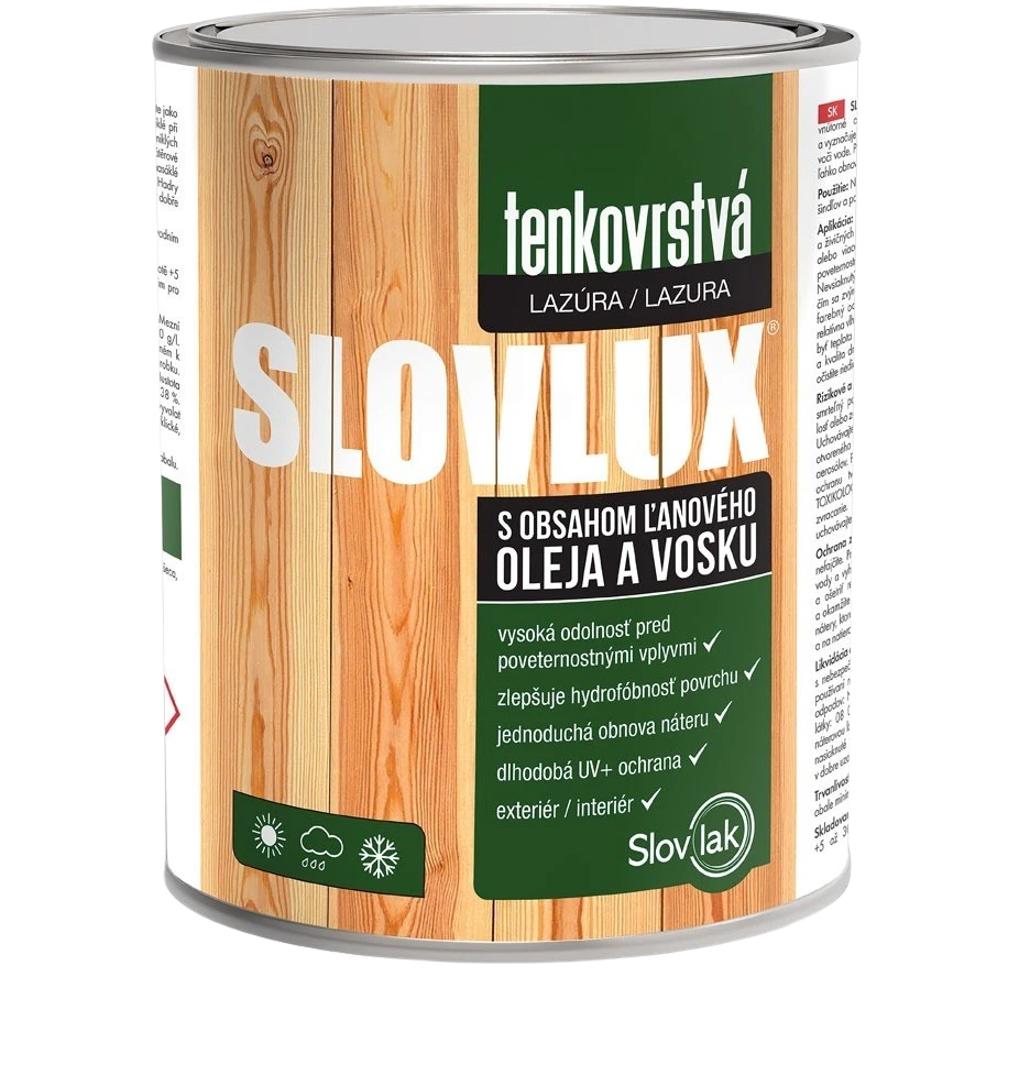 Biele lazúry na drevo