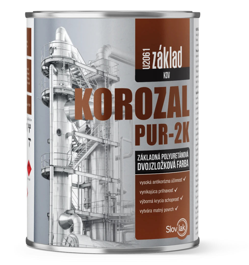 KOROZAL U-2061 PUR-2K Zákl. farba 