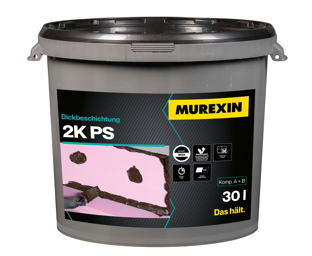 Murexin Hrubovrstvá izolačná stierka 2K PS