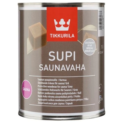 Tikkurila SUPI SAUNAVAHA ochranný vosk do sáun