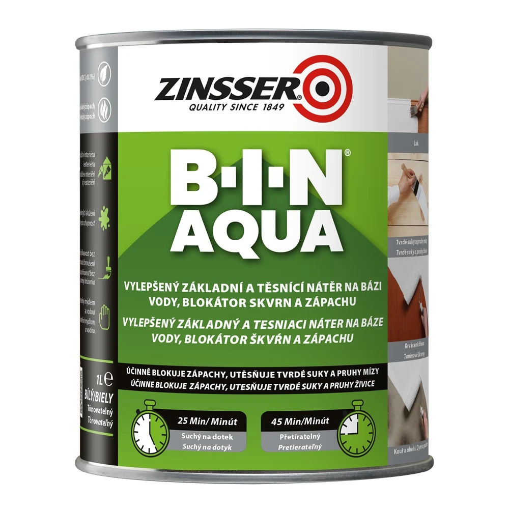 Zinsser BIN AQUA adhézny náter