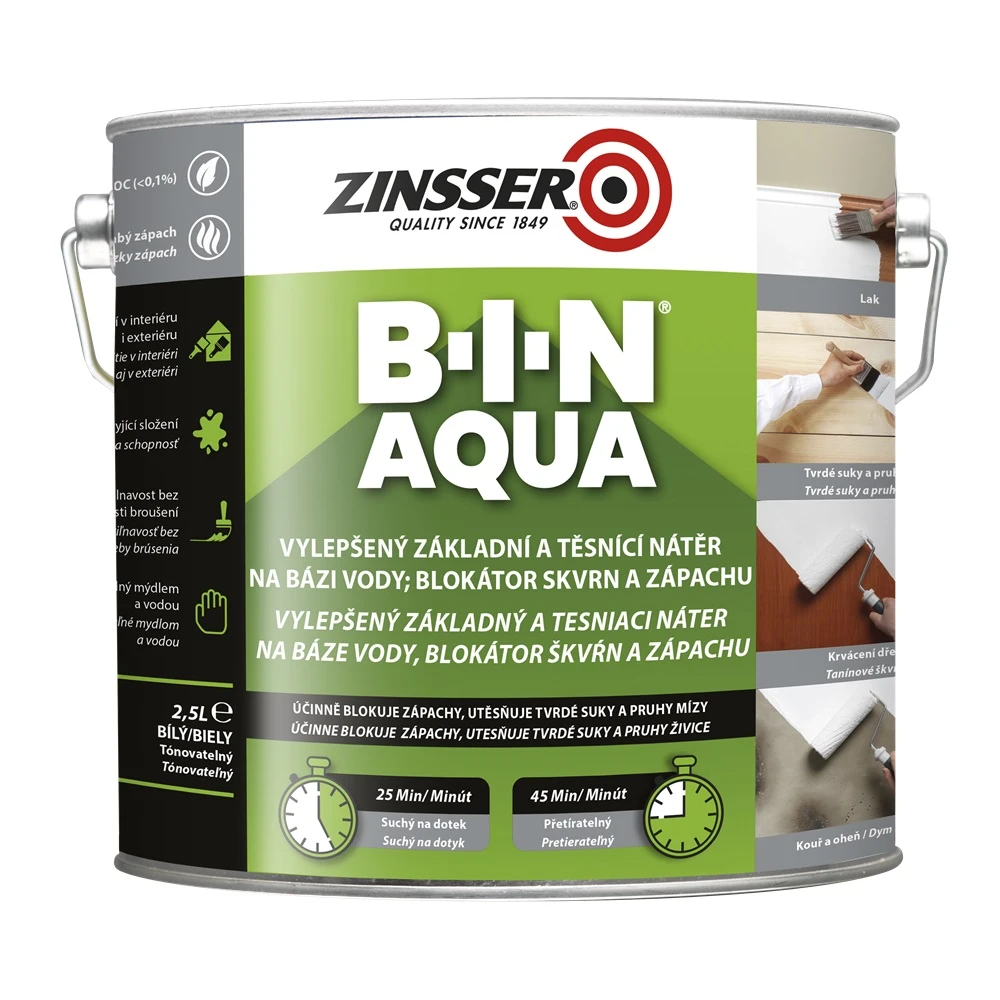 Zinsser BIN AQUA adhézny náter