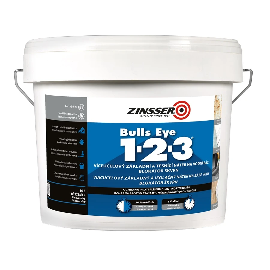 Zinsser Bulls Eye 1-2-3 univerzálny základný náter