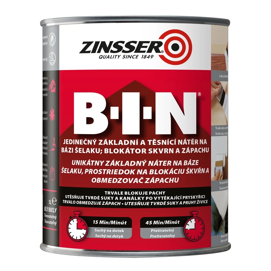 Zinsser BIN izolačný adhézny náter
