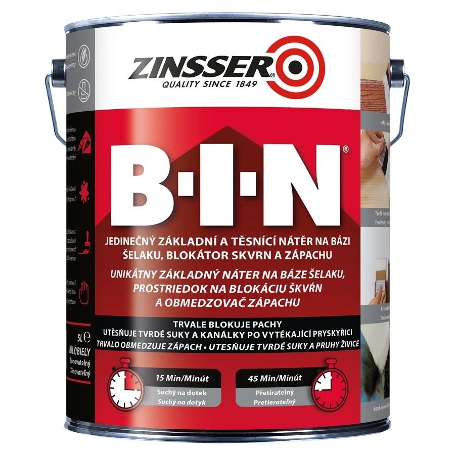 Zinsser BIN izolačný adhézny náter