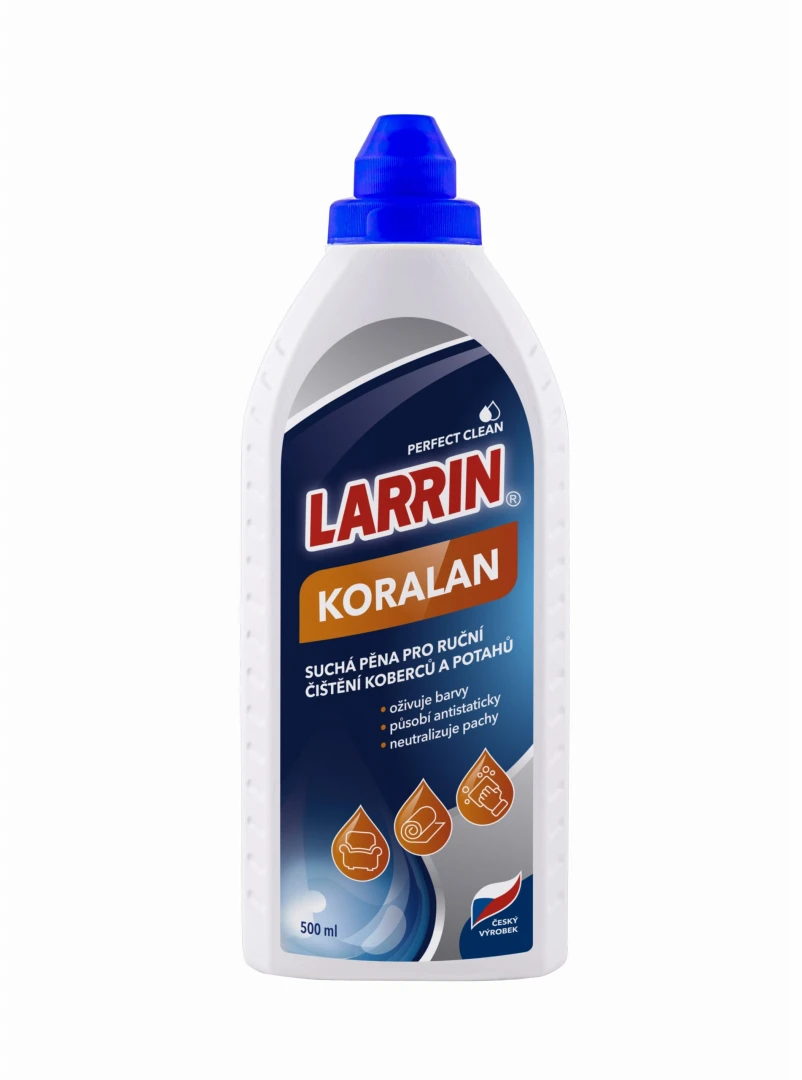 Larrin Koralan R - čistaca pena na koberce 500 ml