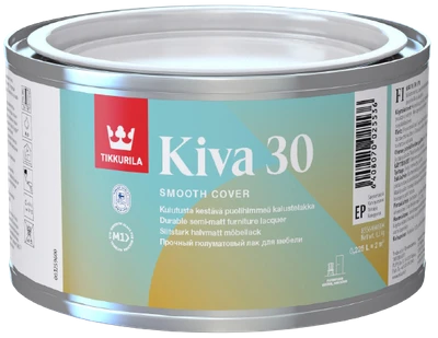 Tikkurila KIVA 30 FURNITURE - polomatný lak