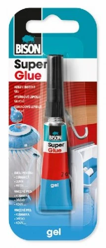 Bison Super Glue Gel 2 g Jumbo Card