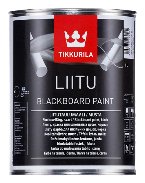 Tikkurila LIITU BLACKBOARD PAINT tabuľová farba