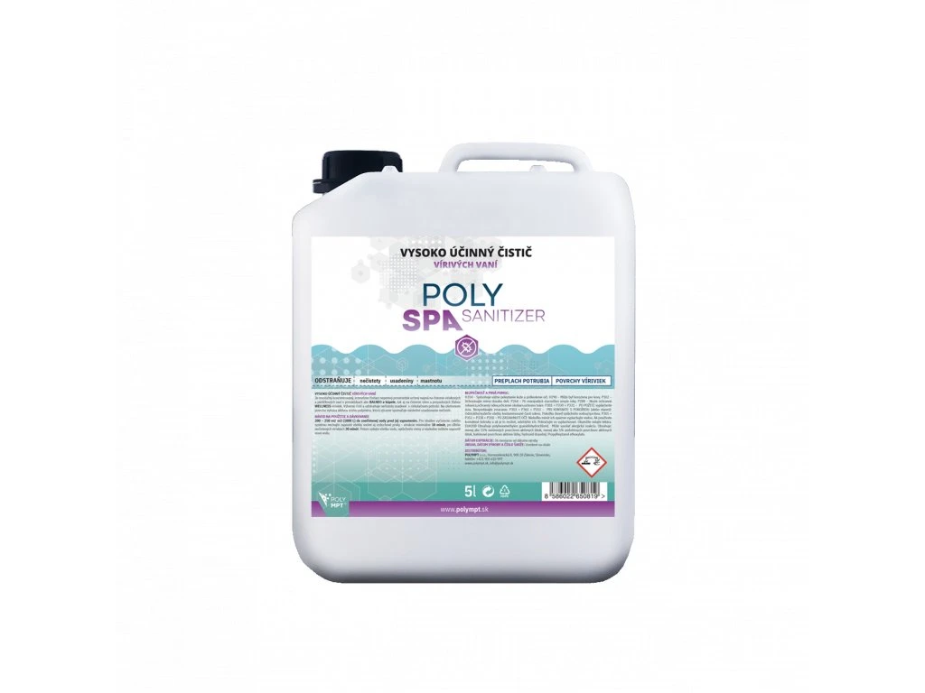 POLY SPA SANITIZER Bezchlórové hĺbkové čistenie vírivých vaní