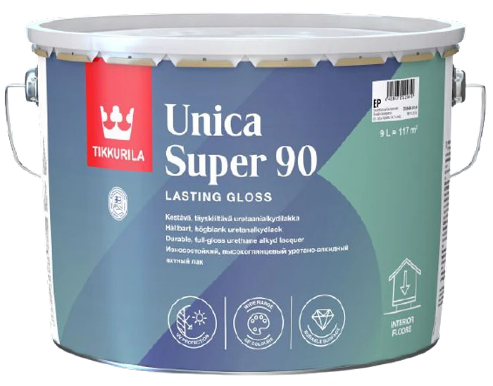 Tikkurila UNICA SUPER 90 vysoko lesklý lak