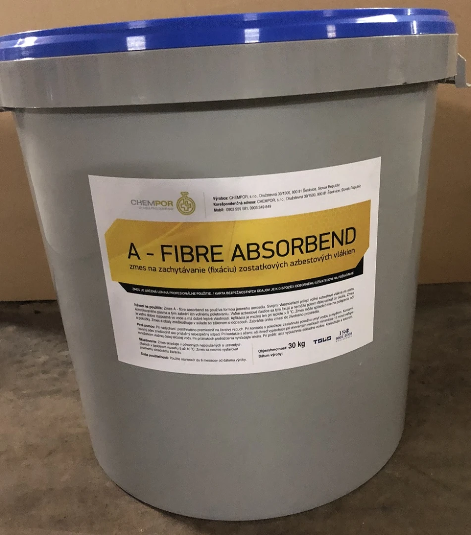 Chempor A - fibre absorbend stabilizácia azbestu