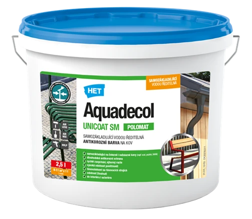HET Aquadecol Unicoat SM 1000 biela
