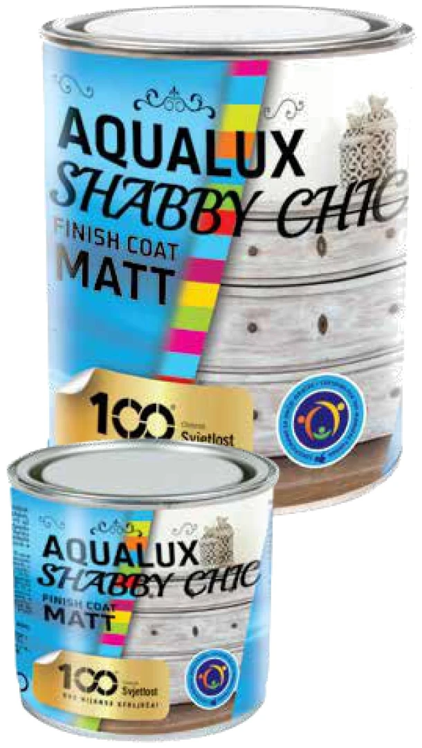 AQUALUX SHABBY CHIC FINISH COAT MATT – matný lak