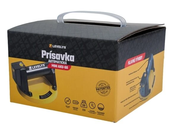 LEVELYS Prísavka automatická MINI AKU-60 do 60kg