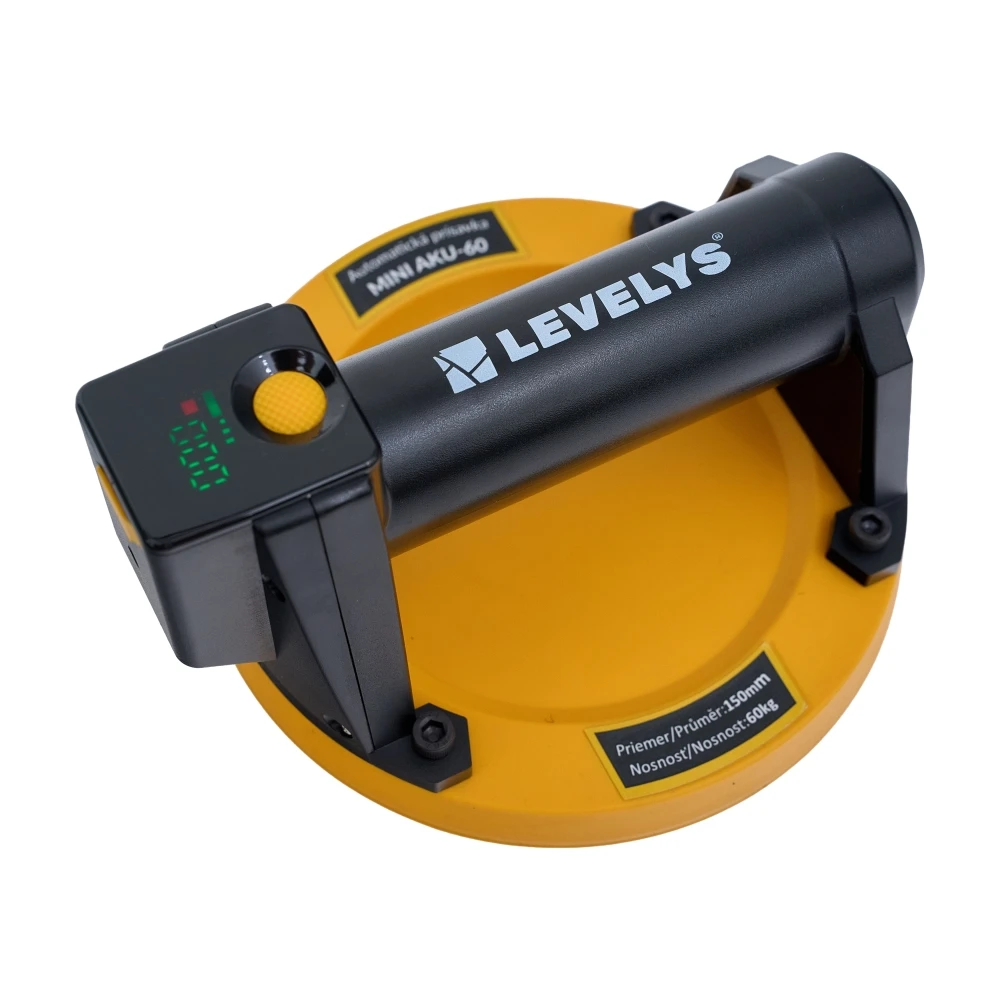 LEVELYS Prísavka automatická MINI AKU-60 do 60kg